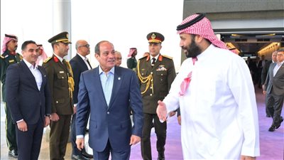الرئيس السيسي وولي العهد السعودي يعقدان قمة ثنائية في جدة (صور)
