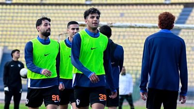 مران الزمالك..فقرة تدريبات بدنية للاعبين 