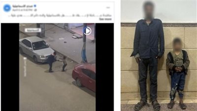 بسبب رفضه التسول.. أب يعتدي على نجله بالضرب وسط الشارع بالإسماعيلية