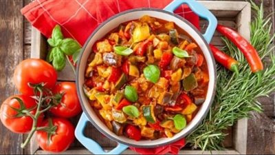 طريقة تحضير خضار بصوص الطماطم الحار