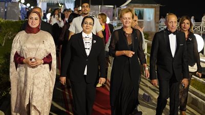 امل عمار تشارك في افتتاح مهرجان أسوان الدولي لسينما المرأة  في دورته العاشرة 