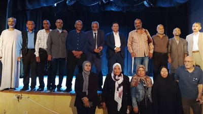 عندما تبكى الحروف في رثاء الشاعر والأديب  أشرف البولاقى بقصر ثقافة قــنا