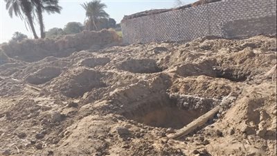 إزالة فورية وردم قواعد خرسانية ومصادرة حديد تسليح بالحلفاية بحرى بقنا