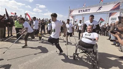 فلسطين تركض من أجل الحرية