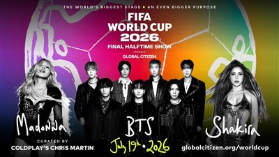 نهائي كأس العالم 2026 يشهد عرضًا عالميًا بمشاركة مادونا وشاكيرا وBTS