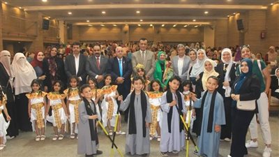 وكيل تعليم سوهاج يشهد الحفل الختامي لأنشطة رياض الأطفال 