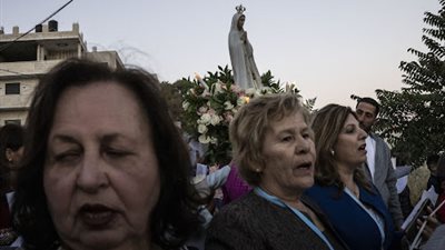 الاحتلال يعتدي على مهرجان العذراء في أخر مدينة مسيحية في الضفة الغربية