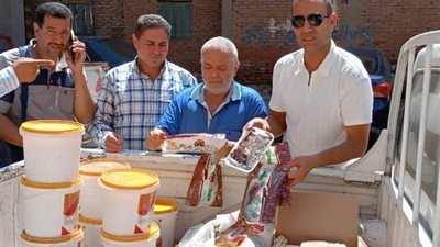 قصب مغشوش.. ضبط مادة ثاني أكسيد التيتانيوم داخل محل عصائر بالبحيرة