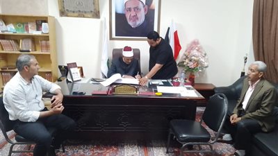 رئيس منطقة البحر الأحمر الأزهرية يتسلم نتيجة الشهادتين «الابتدائية والاعدادية» لعام 2025/ 2026 