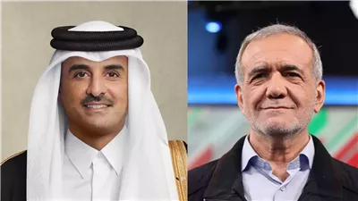 تميم بن حمد و مسعود بزشكيان