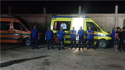 إسعاف القليوبية.. دعم ميداني لموقع حريق مصنع أبو زعبل 