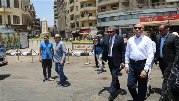 محافظ القاهرة يتفقد 