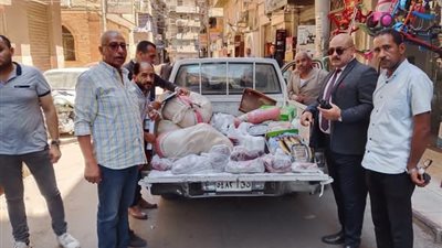ضبط لحوم فاسدة  في حملات بالمنيا 