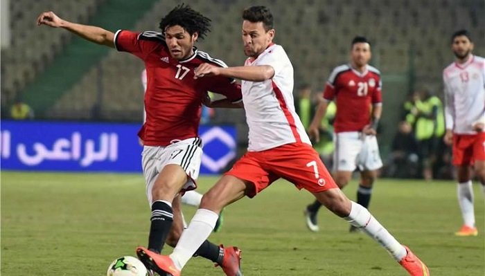 مباراة مصر وتونس