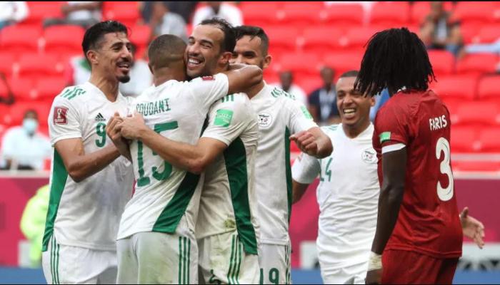 مباراة الجزائر ولبنان بكأس العرب
