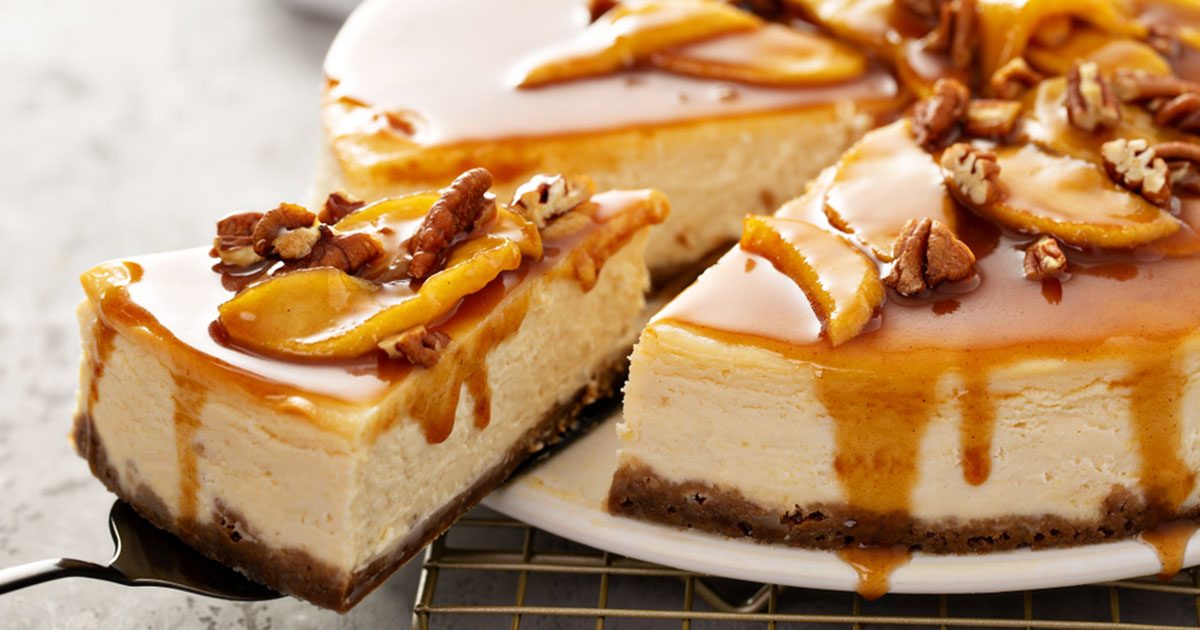 تشيز كيك بالكراميل