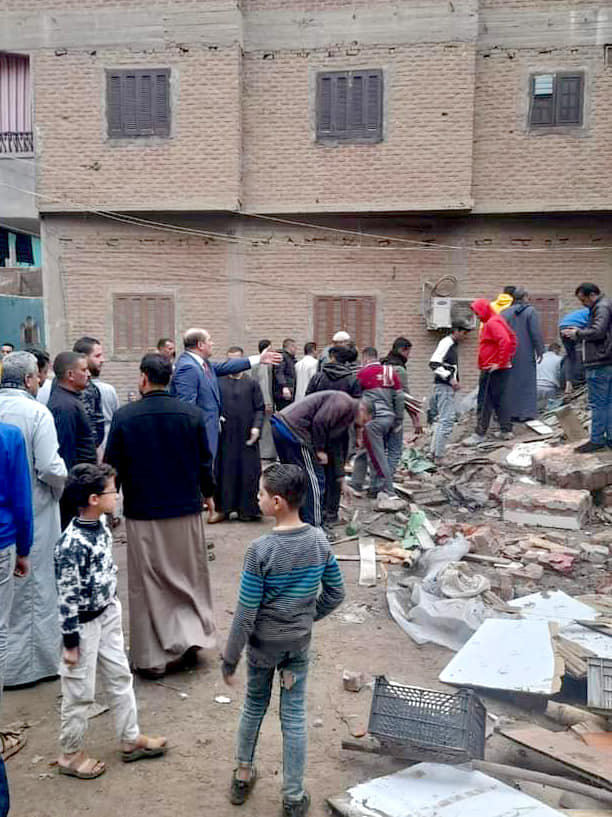 المنزل المنهار في منشأة القناطر