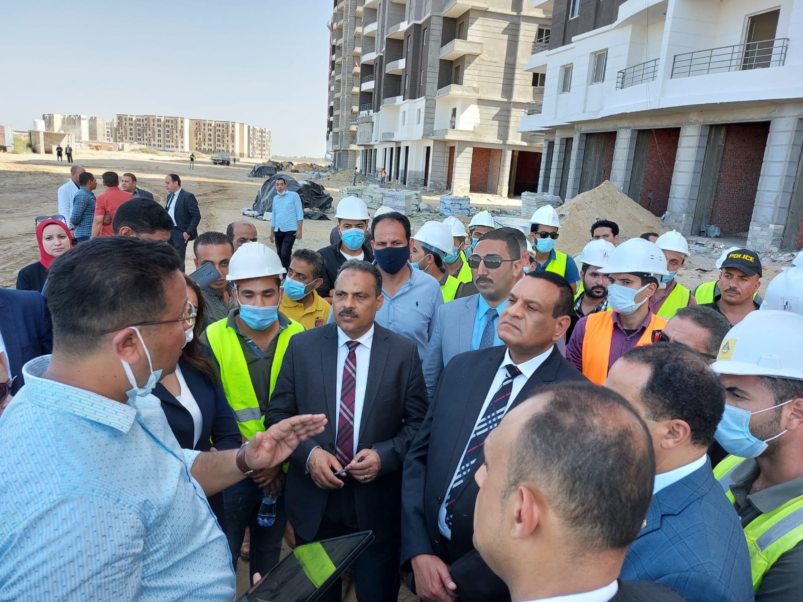 محافظة البحيرة اثناء زيارته مركز ومدينة رشيدة 