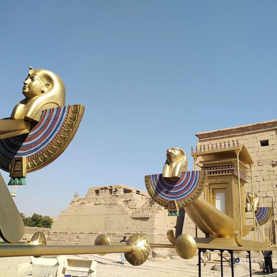 افتتاح طريق الكباش