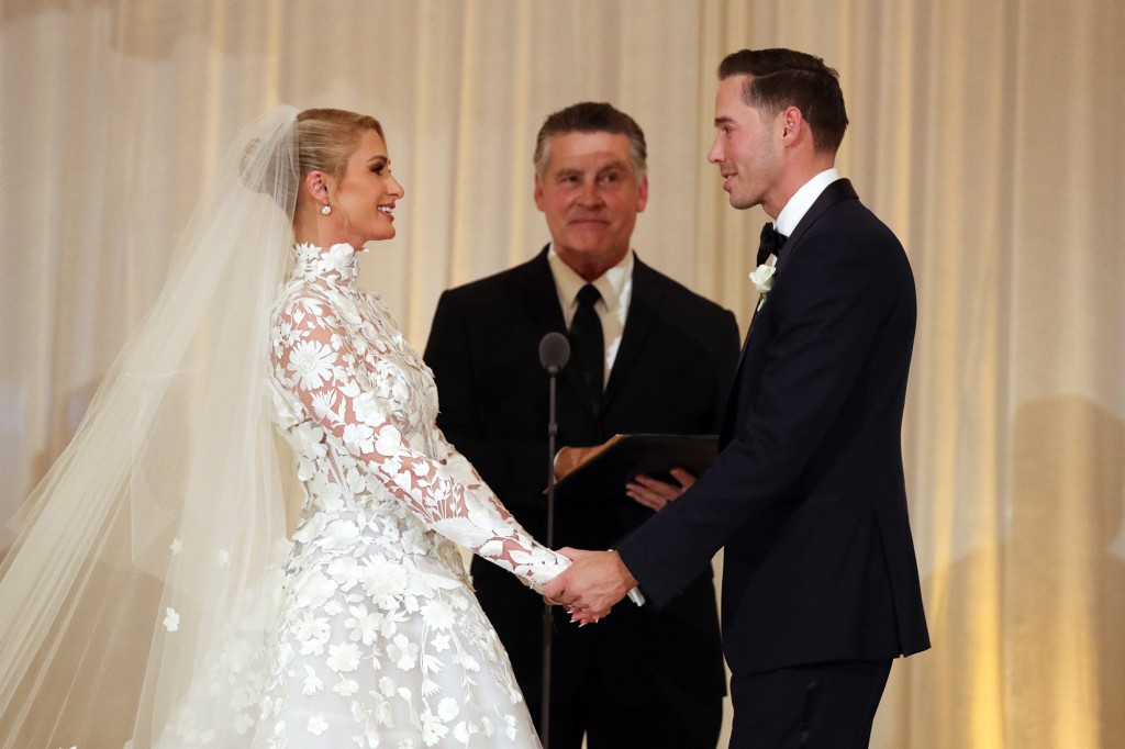 حفل زفاف باريس هيلتون