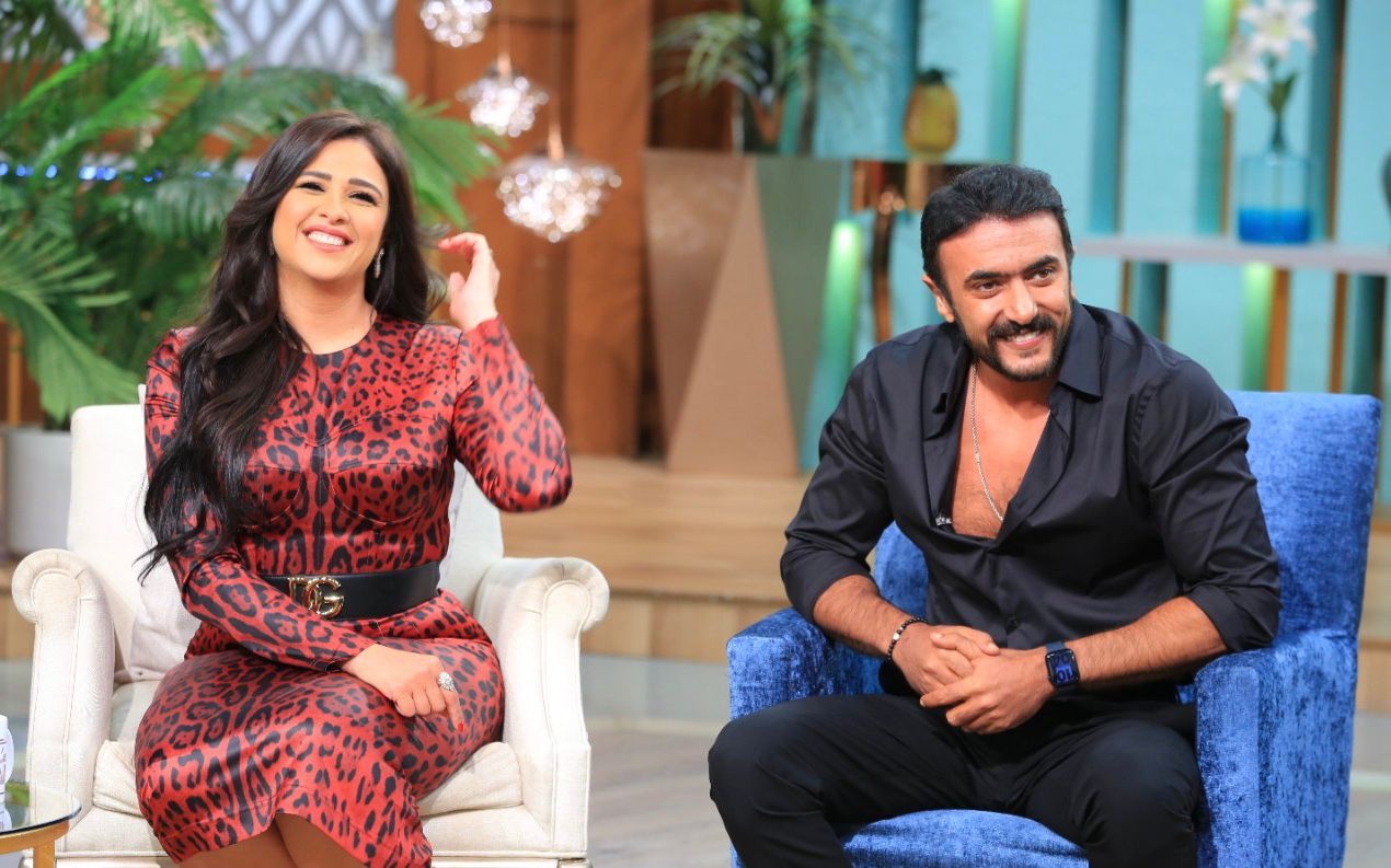  ياسمين عبد العزيز وأحمد العوضي