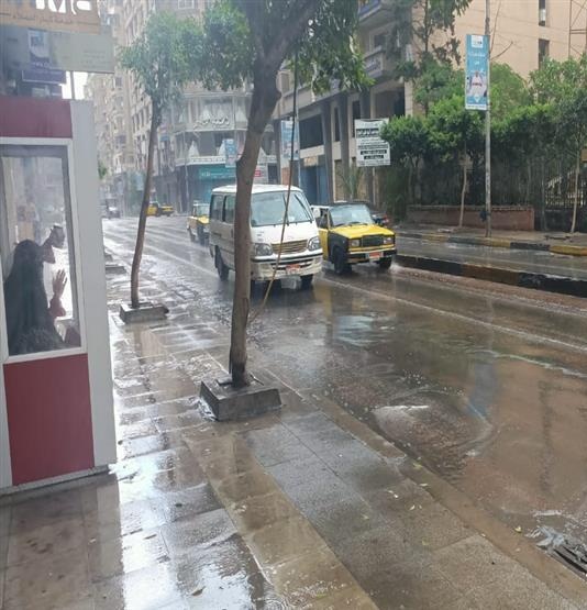 امطار الاسكندرية