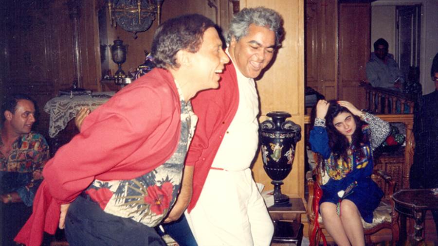 عادل إمام ومصطفى متولي