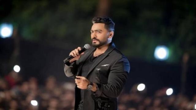 الفنان تامر حسني