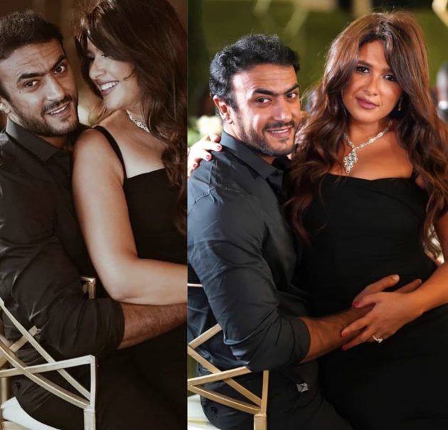  ياسمين عبد العزيز وأحمد العوضي