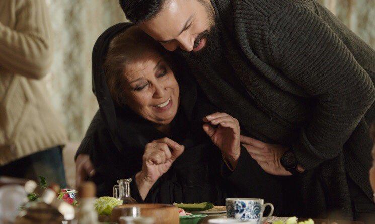 منى واصف وتيم حسن من مسلسل الهيبة جبل