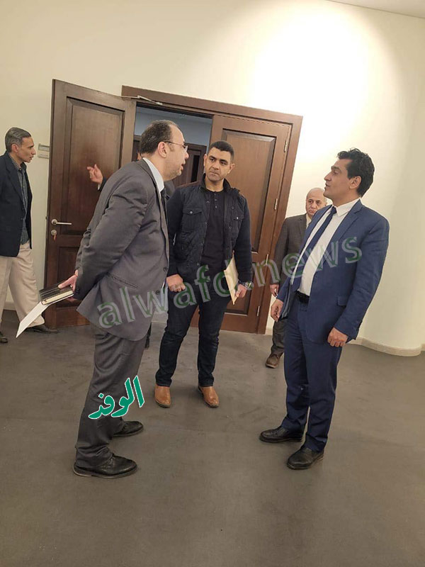 مستشارا النيابة الإدارية يتفقدان تجهيزات اللجان الانتخابية بـ