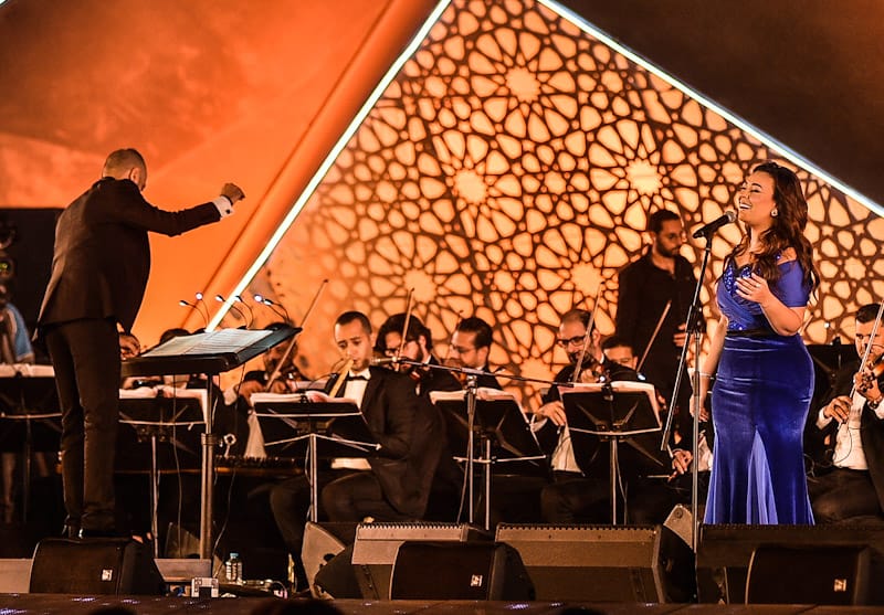 مروة ناجي من حفلها في الموسيقى العربية