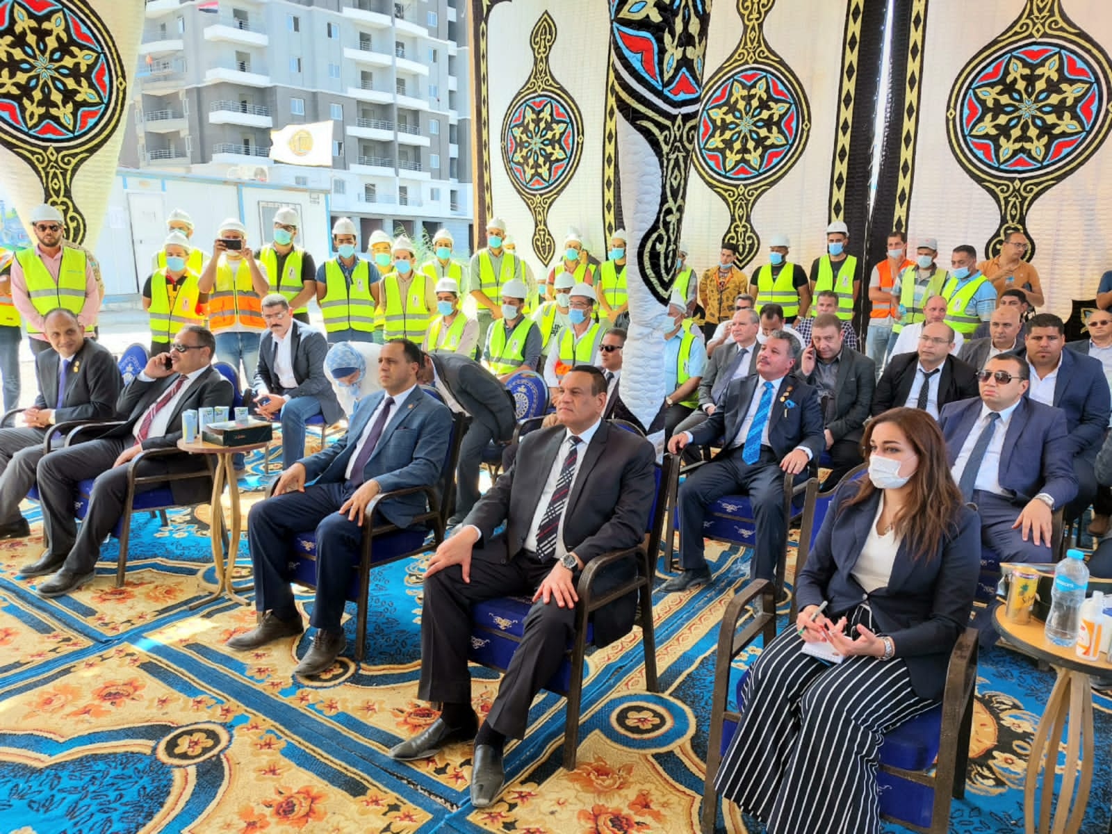 محافظة البحيرة اثناء زيارته مركز ومدينة رشيدة 