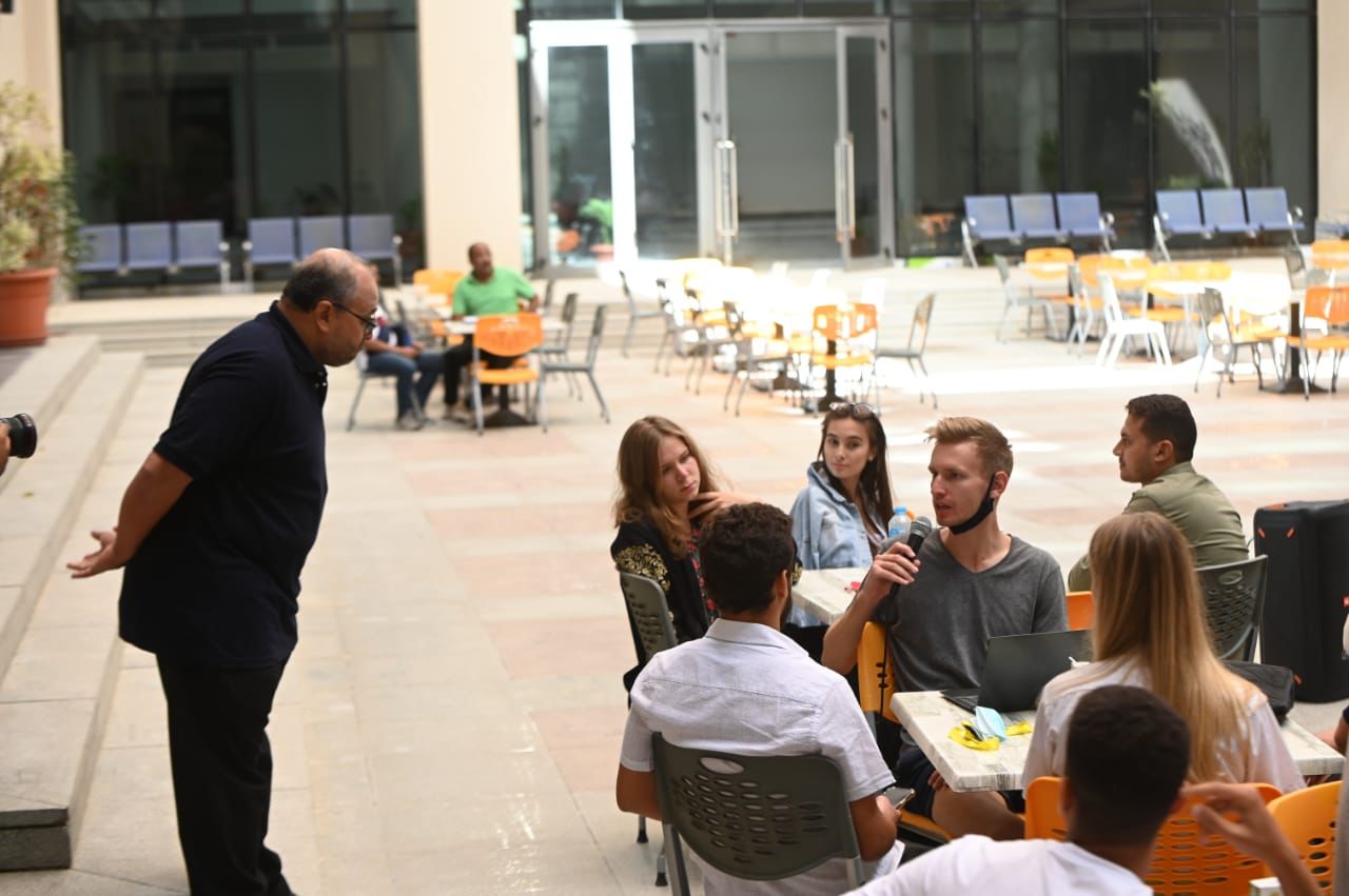 الوفد الروسي بملتقى الشباب المصري الروسي الثاني