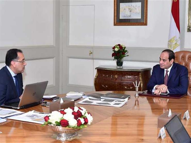 اجتماع السيسي مع رئيس الوزراء