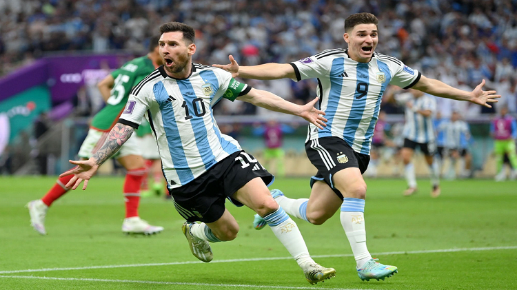 أرقام الأرجنتين في ربع نهائي كأس العالم