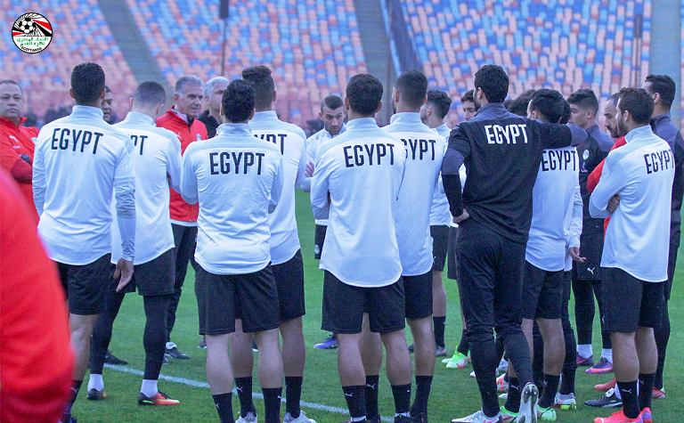 تدريبات منتخب مصر