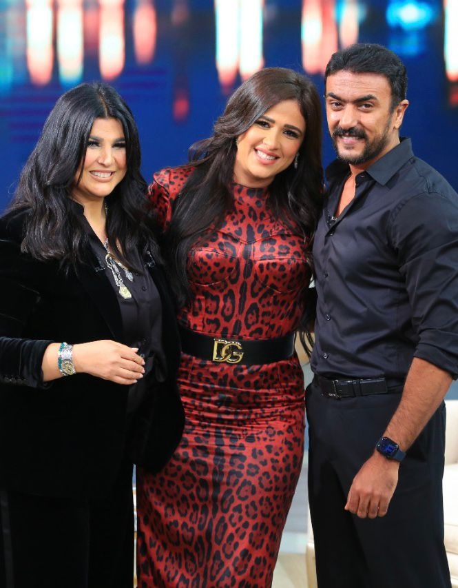  ياسمين عبد العزيز وأحمد العوضي