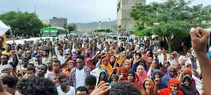 مظاهرات في إقليم العفر الإثيوبية