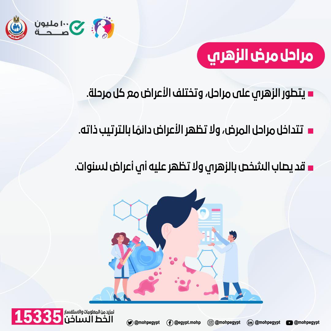 اعراض مرض الزهري