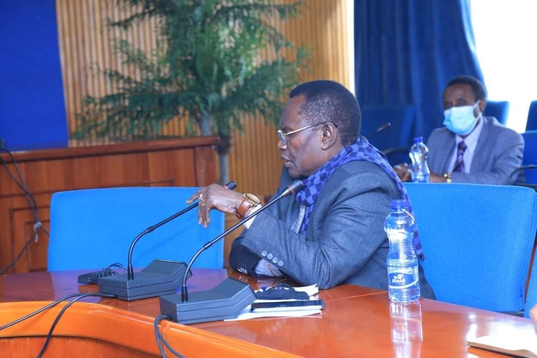 جانب من اجتماع حول سد النهضة