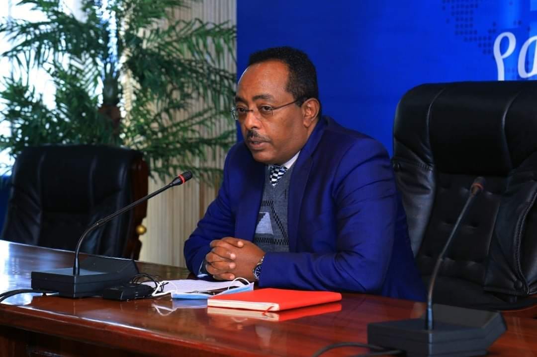 جانب من اجتماع حول سد النهضة