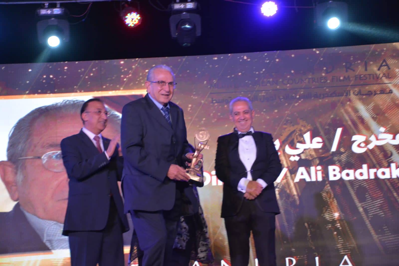 تكريم سلوي خطاب وخالد الصاوي 