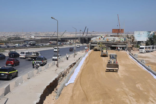 مشروعات الطرق والكباري غرب الإسكندرية