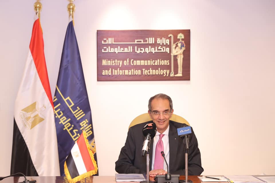 الدكتور عمرو طلعت وزير الاتصالات وتكنولوجيا المعلومات