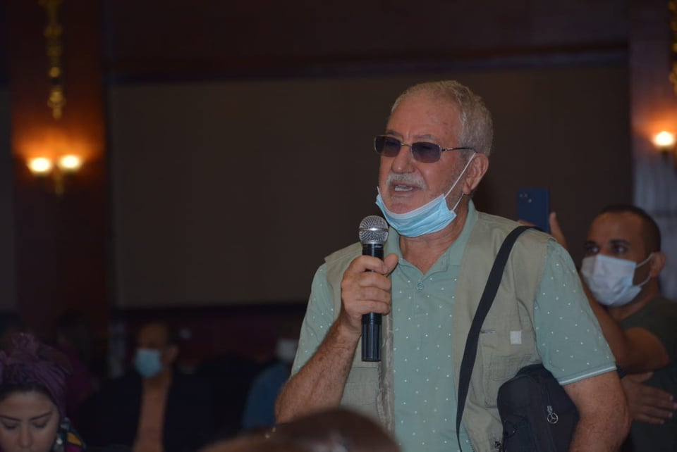 من ندوة تكريم دريد لحام