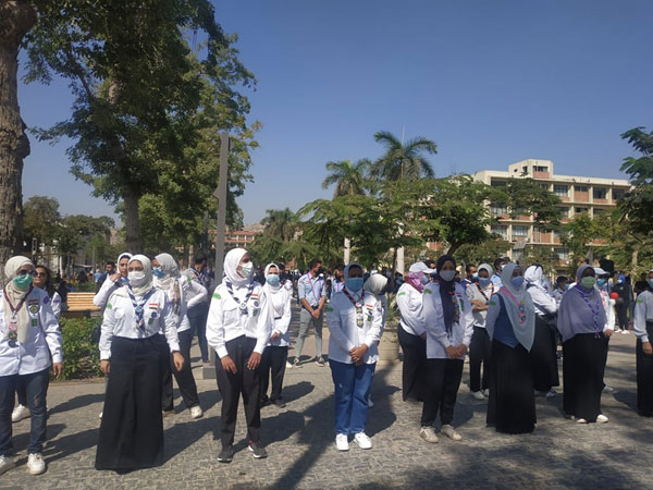 حفل استقبال الطلاب الجدد بجامعة عين شمس