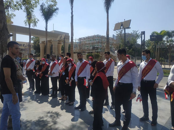 حفل استقبال الطلاب الجدد بجامعة عين شمس