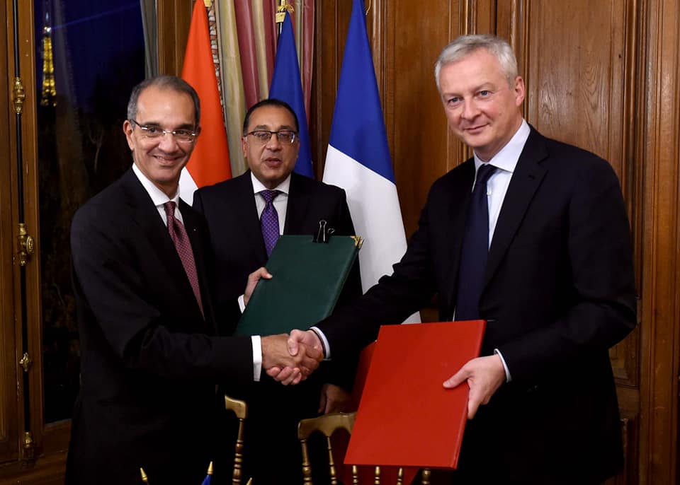 توقيع إعلان نوايا بين الاتصالات والمالية الفرنسية 