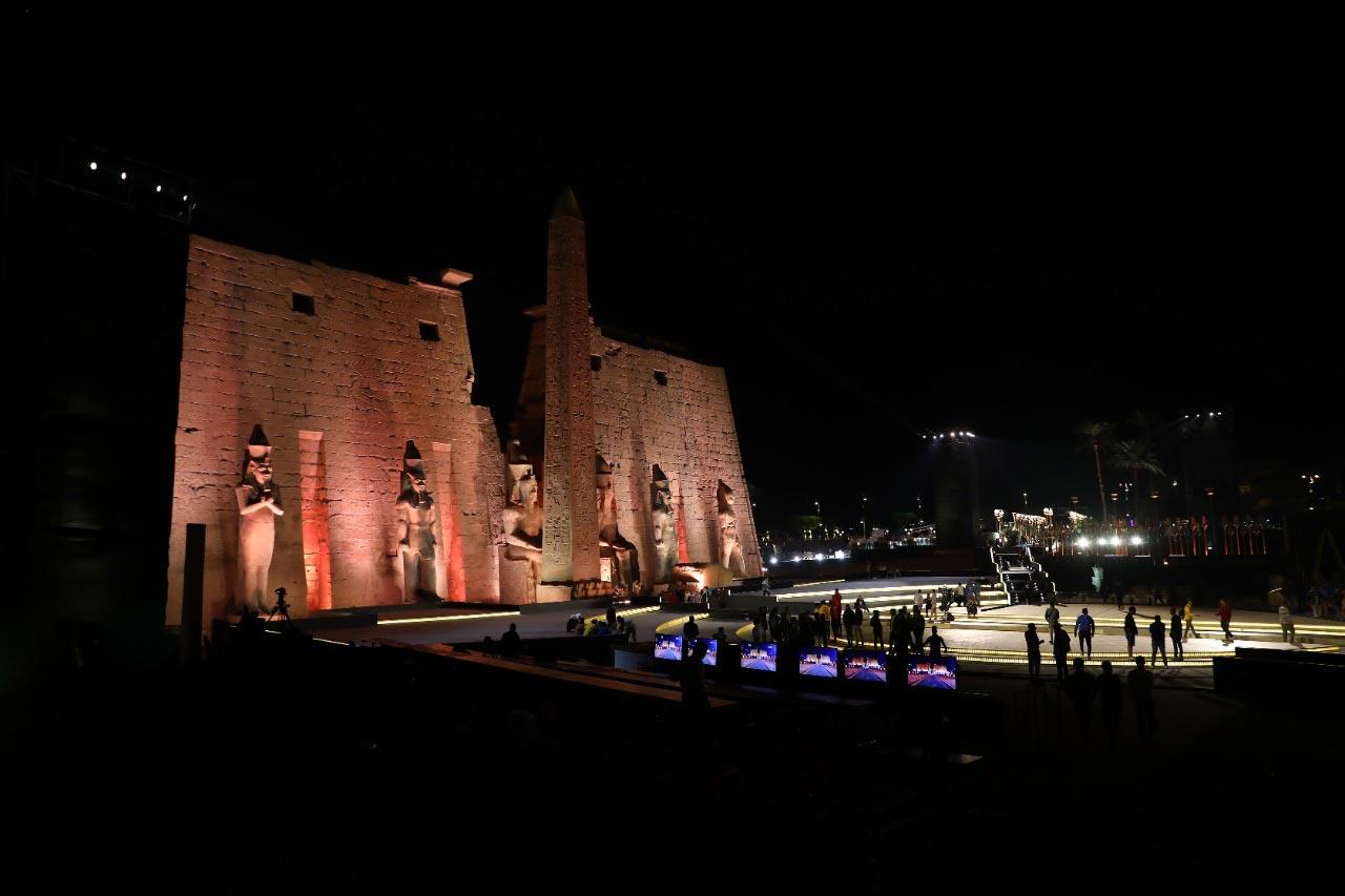 افتتاح طريق الكباش